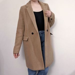 Wool blend Zara coat